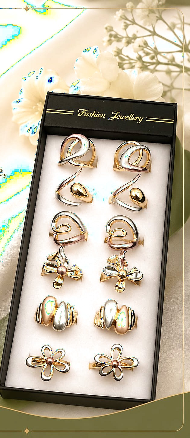 Luxury Ring Collection Set by aambish Jwelles